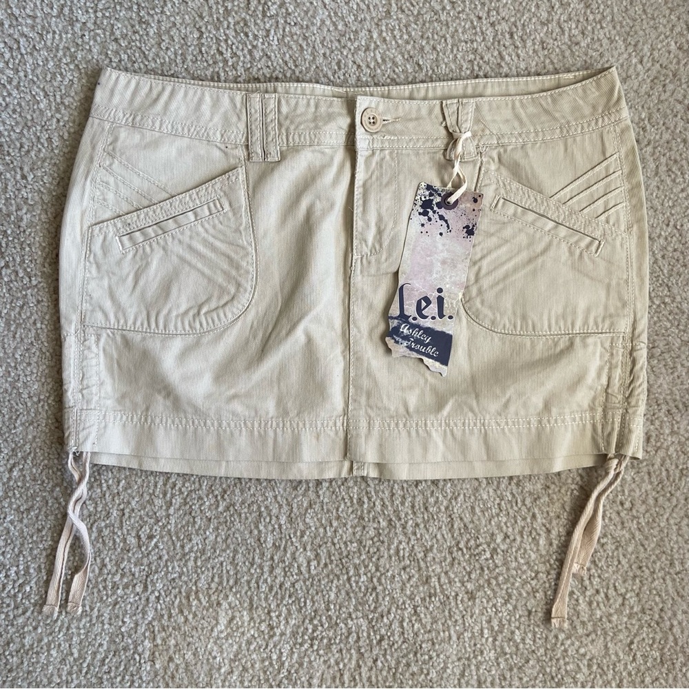 Y2K Vintage Low rise micro skirt